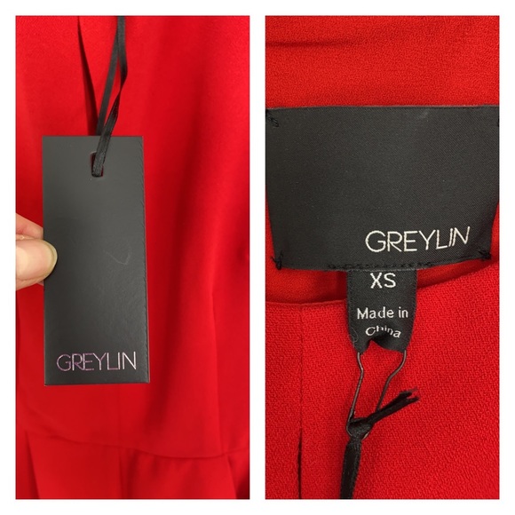 BISHOP + YOUNG Red Artemis Jumpsuit NWT - Picture 9 of 14